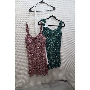 Bundle of womens size M summer dresses. White is NWT